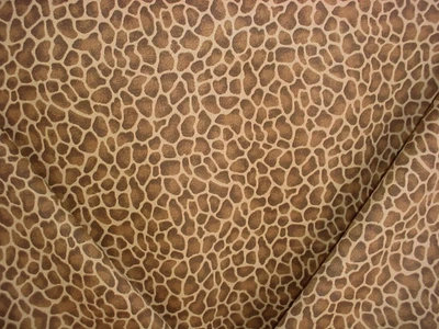 TELA DE TAPICERÍA CON ESTAMPADO DE GUEPARDO JIRAFA CAMINO JUNGLE WAVERLY P KAUFMAN 14Y Foto 1 de 4