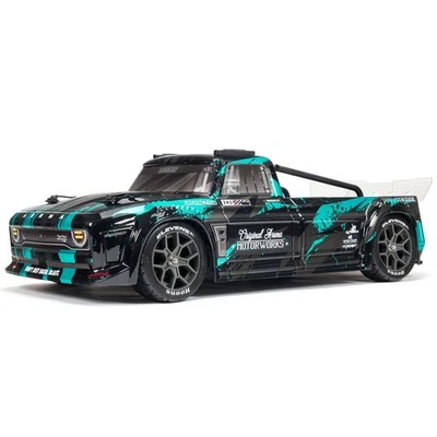 Arrma ARA4315V3T2 INFRACTION 4X4 3S BLX 1/8 Resto-Mod Truck Blk/Teal - Bild 1 von 4