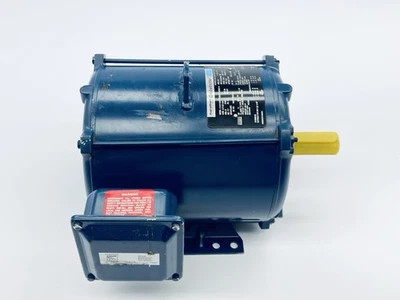 MARATHON GT0013A Globetrotter Motor 5hp 184T-Fr 1-1/8"-Shaft DP 50hx 3ph 3.70kw - Image 1 of 4