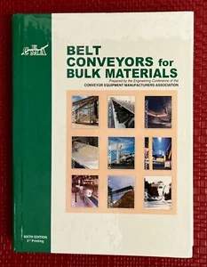Belt Conveyors for Bulk Materials Hardback 6th Edition 2007 2nd Printing - Picture 1 of 3