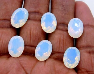 Opalite Oval Cut Lab Created Lot Loose Gemstone 10X14 MM For Jewelry P-1093 - Picture 1 of 2