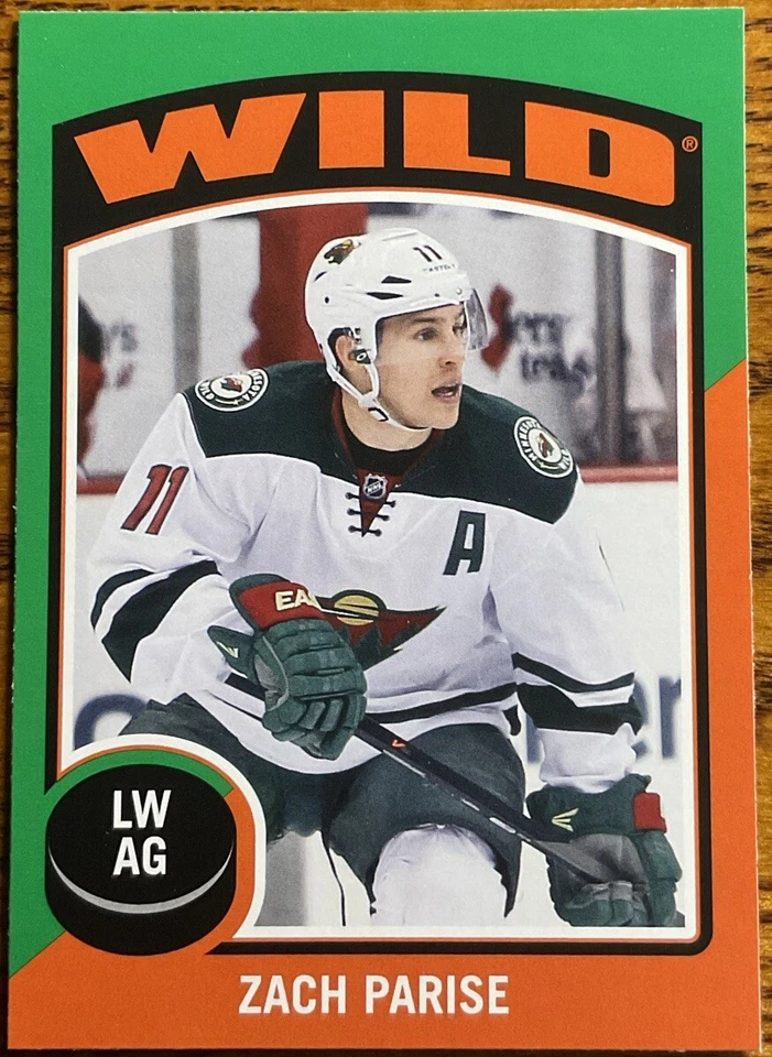 2014-15 O-Pee-Chee Stickers Zach Parise #ST-49 Minnesota Wild - Image 1 of 2