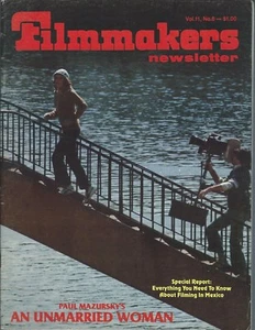 Magazine - Filmmakers Newsletter - Paul Mazursky Filming in Mexico 04/78 (FN45) - Picture 1 of 1