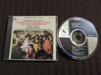 MANUEL DE FALLA NIGHTS IN THE GARDEN OF SPAIN JAPAN CD VCD47210 VARESE SARABANDE - Image 1 of 4