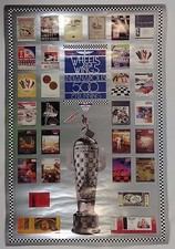 1991 Indianapolis 500 75TH Running Event Collector Poster Indy 500 IndyCar 