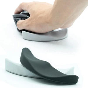 Ergonomic Mouse Wrist Rest Mouse Pads Silicon Gel Non-Slip Streamline Wrist Rest - Picture 1 of 13