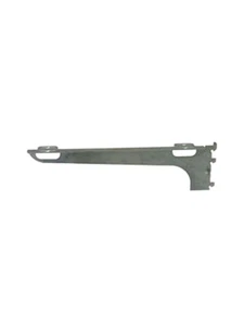 Zinc 16" Wood Shelf Standard Lot 25 Center Flange Bracket Fits Universal 1" OC - Picture 1 of 7