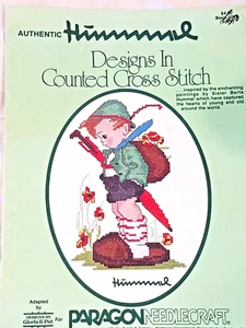 Gloria & Pat Paragon 5073 vol #1 HUMMEL FIGURINES cross stitch 22pg booklet - Picture 1 of 8