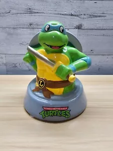 2015 TEENAGE MUTANT NINJA TURTLES LEONARDO CERAMIC BANK - Picture 1 of 6