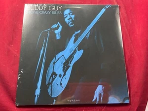 W4-29 BUDDY GUY STONE Crazy Blues .. 180 GRAM .. SEALED .. 2017 .. BLUE VINYL - Picture 1 of 5