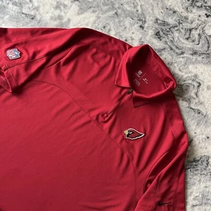 Nike On Field Rojo 1/4 Cremallera Camisa Arizona Cardinals NFL Fútbol Pullover 2XL XXL - Imagen 1 de 17