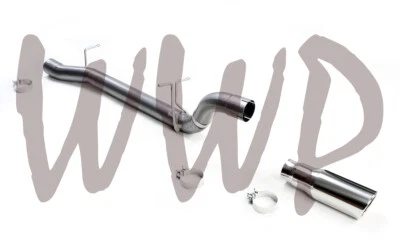 Tubo de escape de repuesto silenciador 3,5" y punta A 03-07 Ford F250 F350 6,0 L diésel Foto 1 de 2