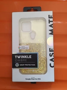 BNIB Case-Mate Twinkle Ombre Series Hard Case for Google Pixel 4a Stardust - Picture 1 of 2