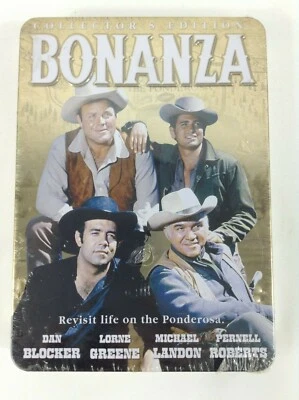 Bonanza TV Show Series Collectors Tin Edition - 4 DVDs - Sealed - Image 1 of 4