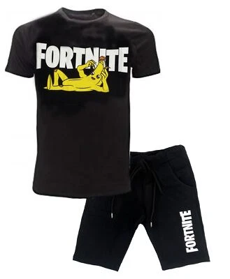 Completo Fortnite T-shirt con pantaloncino Banana - Immagine 1 di 2