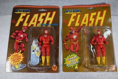 Lote de 2 - Figura de acción The Flash vintage 1990/91 de Toy Biz / DC Foto 1 de 4