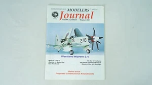 Modelers Journal Plastic Society Magazine Westland Wyvern S.4 May/June 2001 W2-2 - Imagen 1 de 6