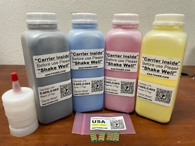 (210g/170g) 4 EX HY Toner Refill for Xerox VersaLink C400, C405 + 4 Chip (USA) - Image 1 of 4