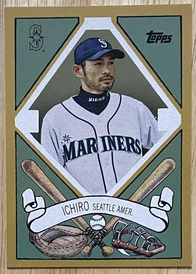 ICHIRO SUZUKI, RARE ! 2008 TOPPS "TCP11" CARD, BASEBALL LEGEND ! - Image 1 of 1
