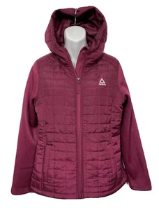 REEBOK Jacket Women's Size S Active Running Fashion Lightweight Zip Sangria - Picture 1 of 4