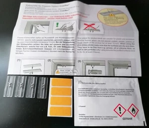 Klebeplattenset Plissee Cosiflor ,,Neues Modell" - Bild 1 von 7