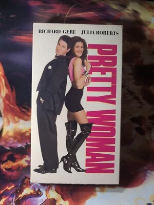1990 VHS Pre-Owned PRETTY WOMAN Like New  Grade Touchstone Video Rare HTF Foto 1 de 4