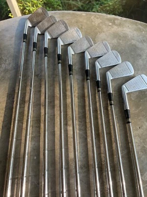 Jack Nicklaus Muirfield 2-PW Regular TT Steel Right Hand Iron Set w/ orig covers - Image 1 of 4