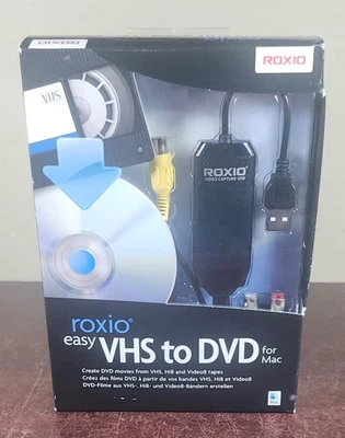 ROXIO EASY VHS TO DVD FOR MAC Software 243100CS VHS-to-DVD for Mac - Image 1 of 4