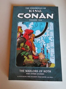 THE CHRONICLES OF KING CONAN 10 WARLORD OF KOTH TPB DARK HORSE COMICS RARE OOP - Picture 1 of 6