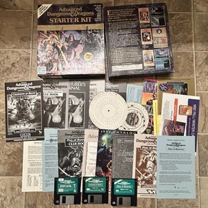 Advanced Dungeons & Dragons Starter Set IBM 3,25" PC D&D - Bild 1 von 8