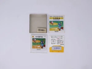Famicom Disk BASEBALL CIB Boxed Manual Game Nintendo US Seller - Picture 1 of 9