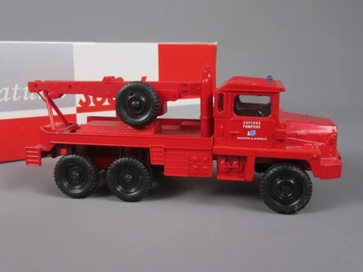 D185 Solido Ref 113 Berliet GBC KT 6x6 Cmd Gazelle Crane Firefighters 1/50 +Box - Image 1 of 4