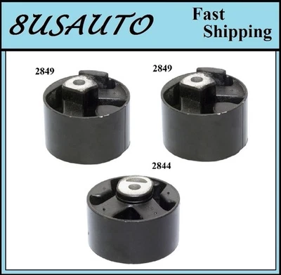 3 PIEZAS MONTAJE MOTOR Y TRANSMISIÓN APTO PARA CARAVANA DODGE 1997-2000 - TRANSMISIÓN AUTOMÁTICA Foto 1 de 4