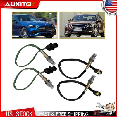 4X Up&Downstream Oxygen Sensor For Mercedes-Benz S550 E550 ML350 ML550 2006-2013 - Image 1 of 4