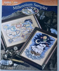 Millennium Sampler StitchWorld X-Stitch Leaflet 03-225 Cross Stitch Pattern 1998 - Picture 1 of 6