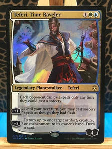 MTG - Teferi, Time Raveler. Krieg der Funken. Foil Rare Legendary Planeswalker. - Bild 1 von 2