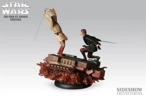 Star Wars Obi Wan vs. Anakin Diorama Sideshow Collectibles NEW IN BOX #80 / 1250 - Picture 1 of 12