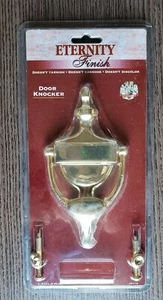 Ultra Hardware Products Eternity Finish Brass Door Knocker - Picture 1 of 3