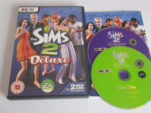 The Sims 2 Deluxe PC DVD ROM Base Game +Nightlife Expansion EA Games World Post - Picture 1 of 4