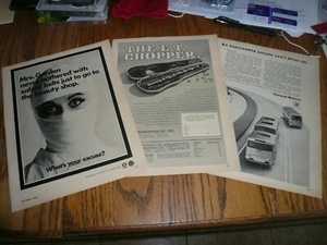 Crane GM Bus & General Advertising  Ads - Vintage - Three for One Price - Picture 1 of 1