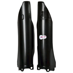 Polisport Lower Fork Protectors Black For KAWASAKI KX250F 2006-2008 - Picture 1 of 2