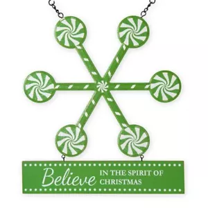 Green Believe Snowflake Arrow Replacement #51352B - Picture 1 of 1