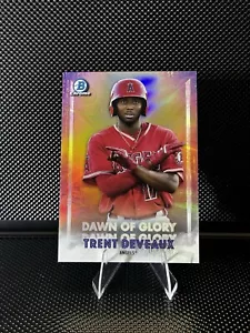 2021 Bowman Chrome Trent Deveaux #DOG-10 Dawn of Glory RC Angles - Picture 1 of 2