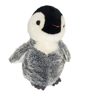 Aurora World Penguin Plush 12" Flopsie Penny Baby Emperor Gray Super Soft - Picture 1 of 8