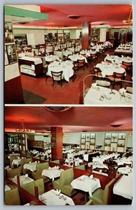 Postcard China Bowl Restaurant Times Square New York Unposted 1960 Interior View - Picture 1 of 2