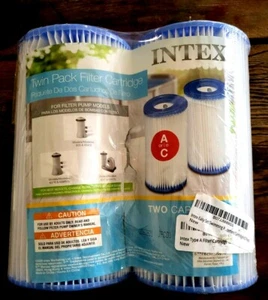 Cartucho Filtro INTEX Tipo A para Piscinas, Pack Doble Blanco, Nuevo y Envío Gratis. - Imagen 1 de 4