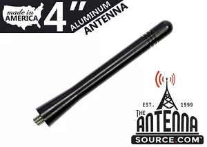 **SHORT** 4" BLACK ALUMINUM ANTENNA MAST - FITS: 2007-2010 Saturn Outlook - Bild 1 von 10