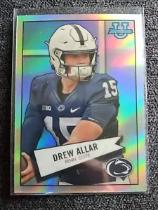 2022 Bowman University Chrome 1952 Bowman Drew Allar Penn State #52BF-25 - Picture 1 of 2