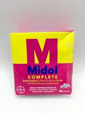 Midol Complete Maximum Strength 16 Caplets New Open Damaged Box Exp 01/2024