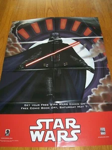 Star Wars Darth Vader FCBD poster promozionale 19" x 26" Dark Horse 2005 - Foto 1 di 3